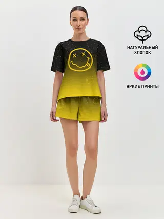 Женская пижама с шортами / NIRVANA SPACE