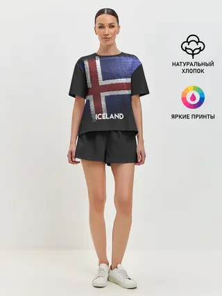 Женская пижама с шортами / Iceland