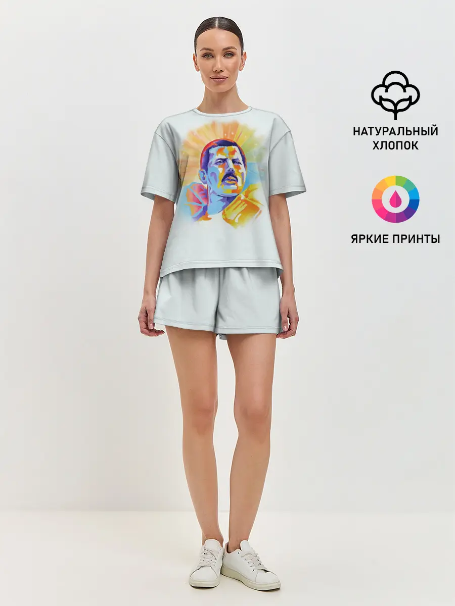 Женская пижама с шортами / Freddie Mercury
