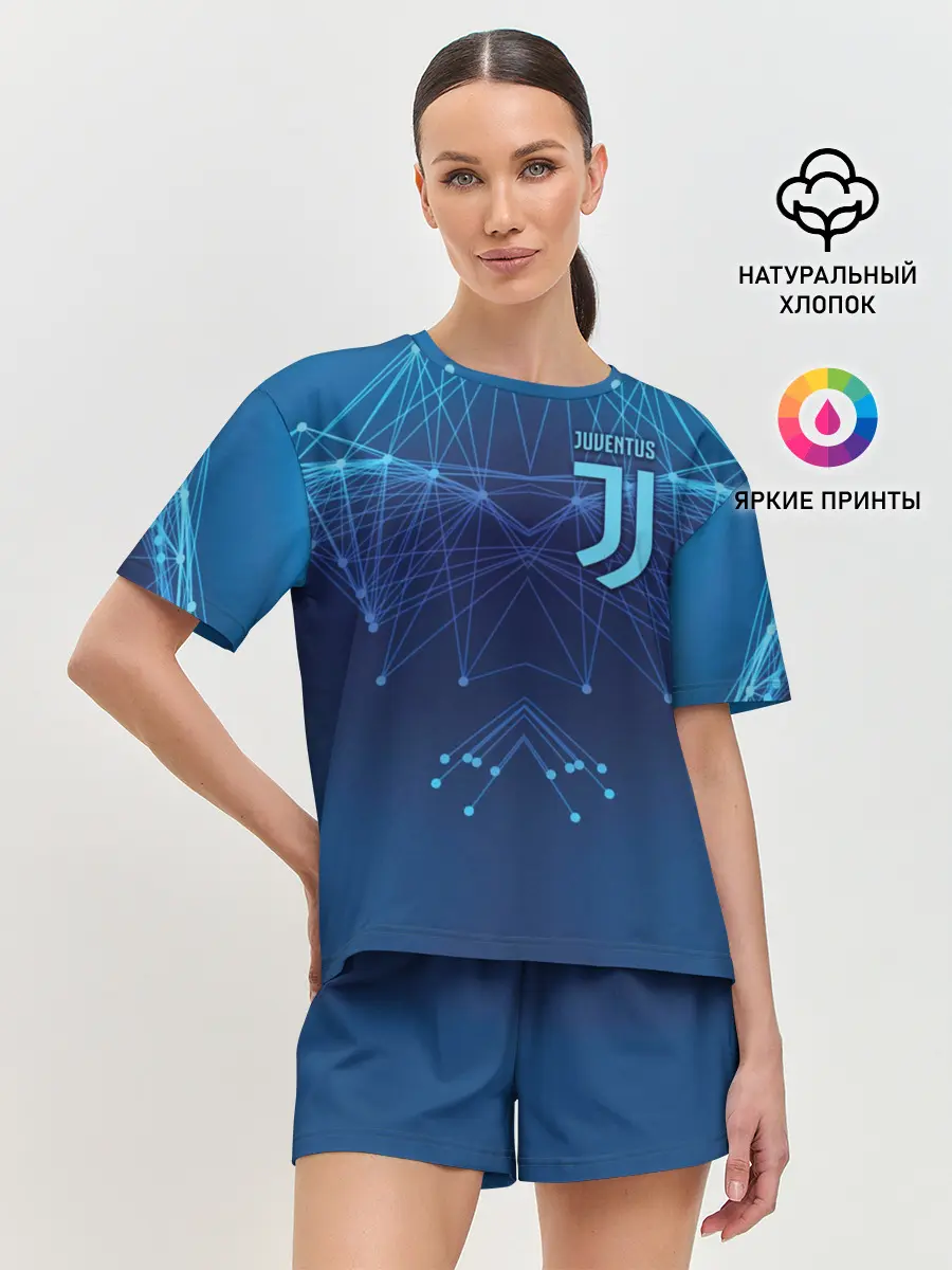 Женская пижама с шортами / Juventus Lifestyle