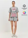 Женская пижама с шортами / Кто сказал Мяу?