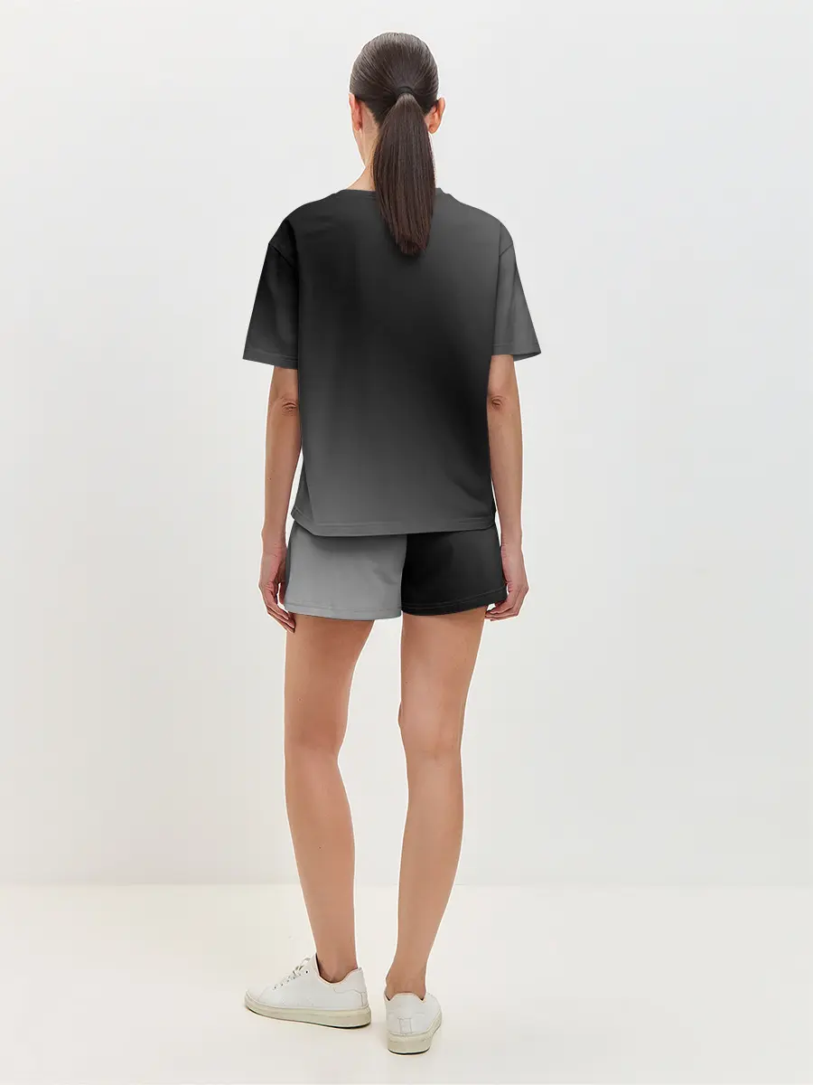 Женская пижама с шортами / Янь Янь Котики