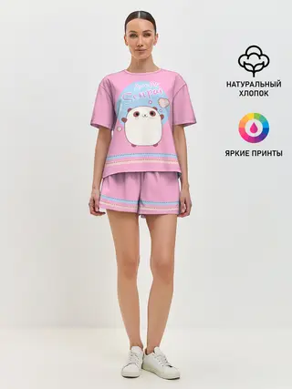 Женская пижама с шортами / Love me