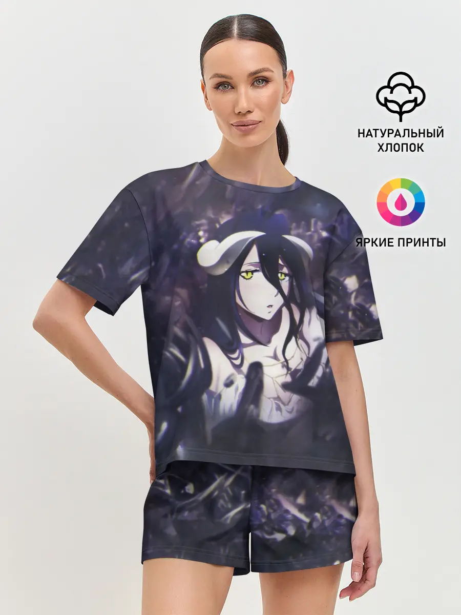 Женская пижама с шортами / Оверлорд аниме
