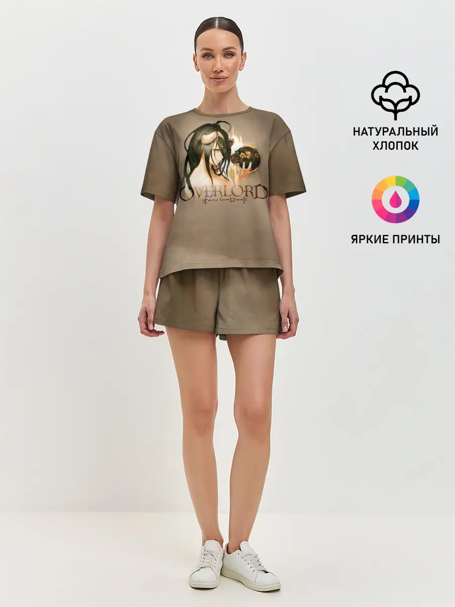 Женская пижама с шортами / Overlord Albedo