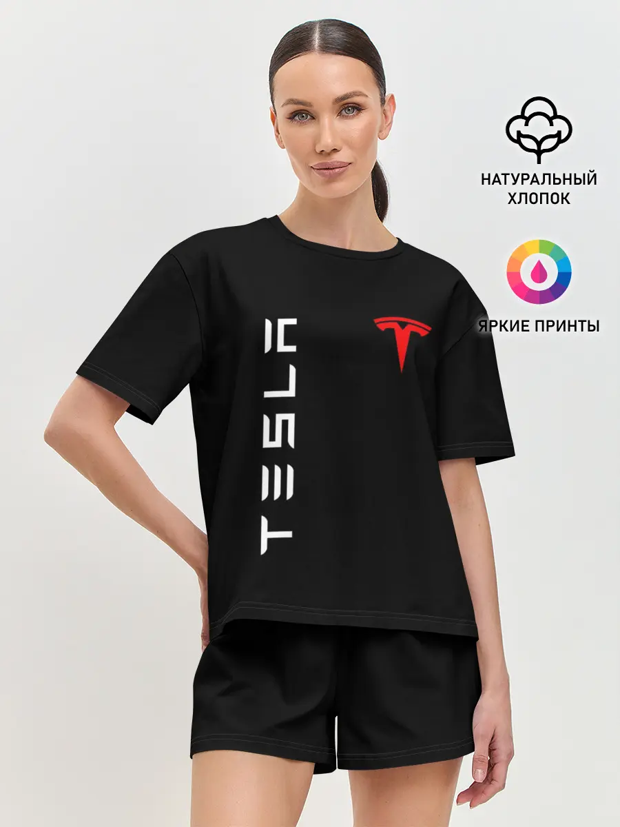 Женская пижама с шортами / TESLA