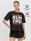Женская пижама с шортами / RUN CMD