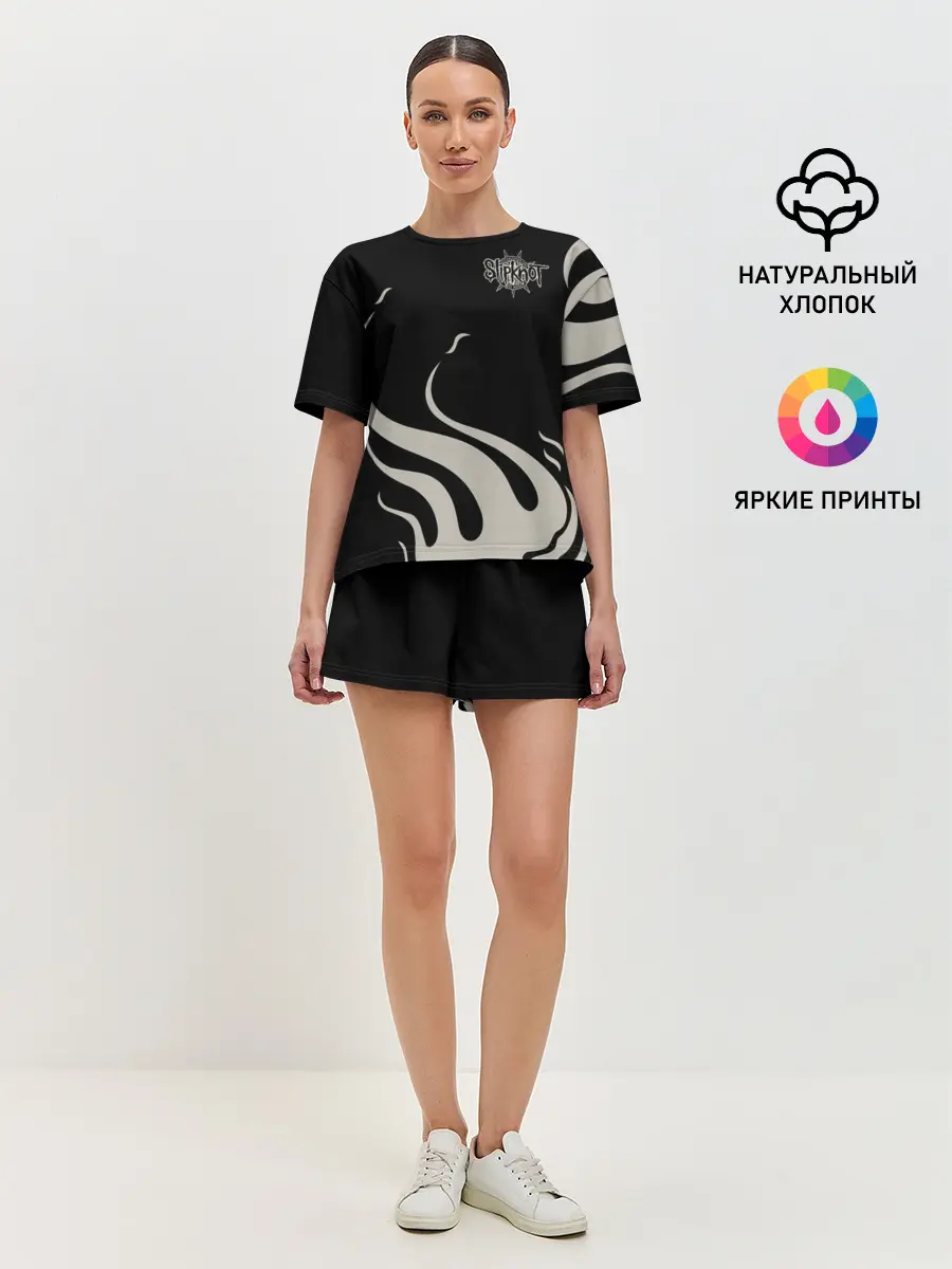 Женская пижама с шортами / Slipknot