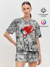 Женская пижама с шортами / Все герои Фейри Тейл
