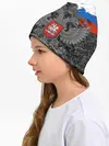 Детская шапка / Двуглавый орел. Камуфляж