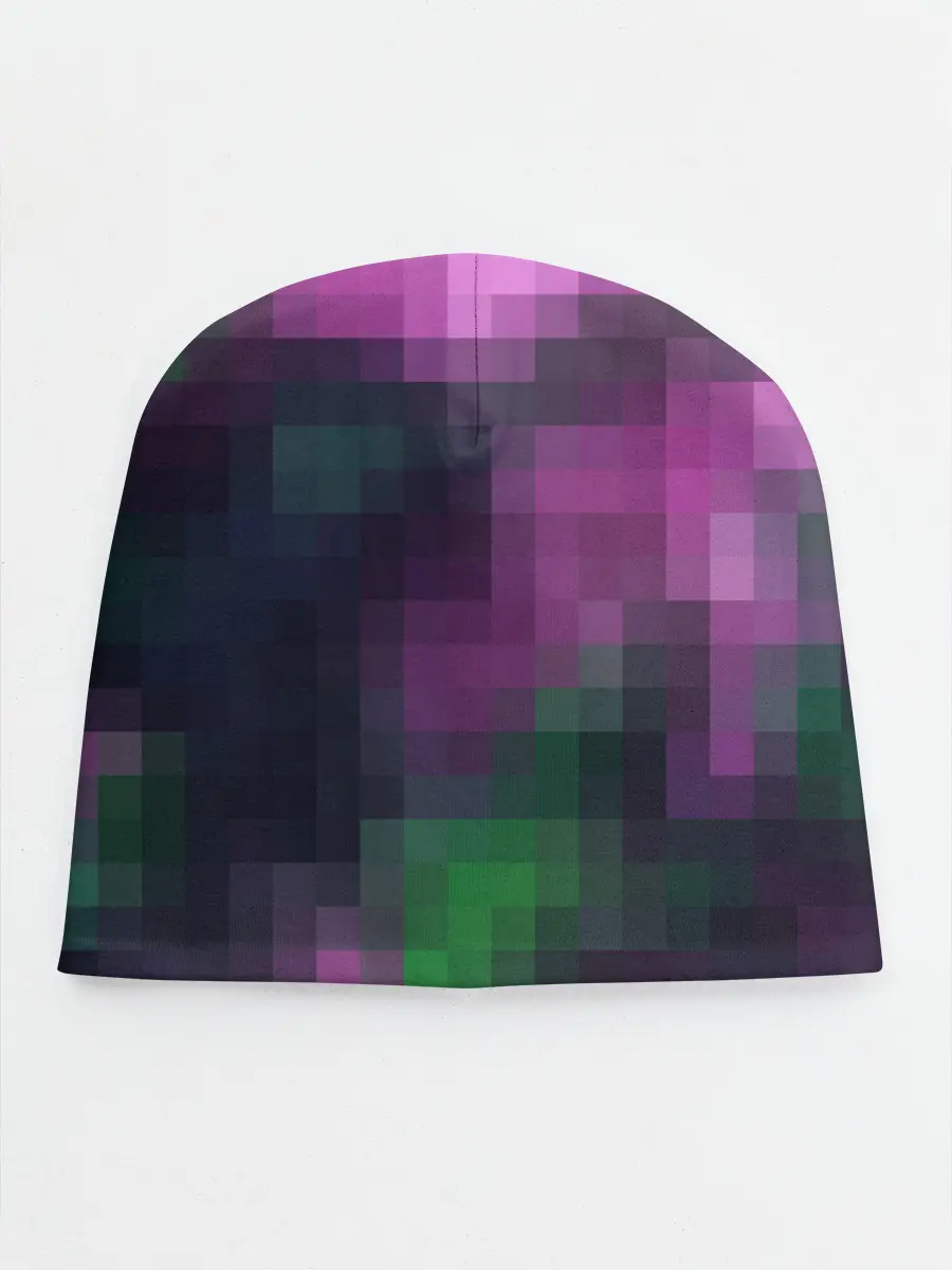 Детская шапка / Разноцветный геометрический уз