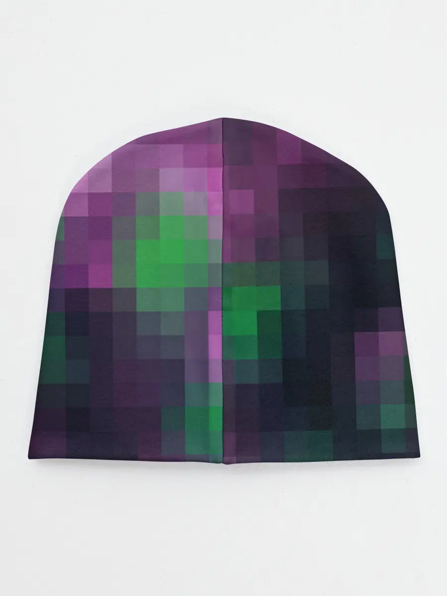 Детская шапка / Разноцветный геометрический уз