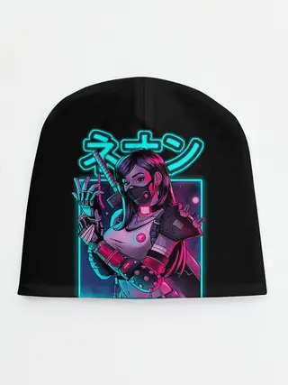 Детская шапка / Neon girl