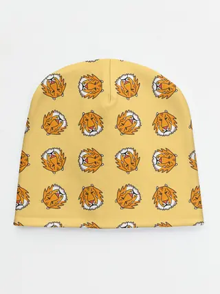 Детская шапка / Тигры паттерн