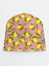 Детская шапка / Лимоны паттерн