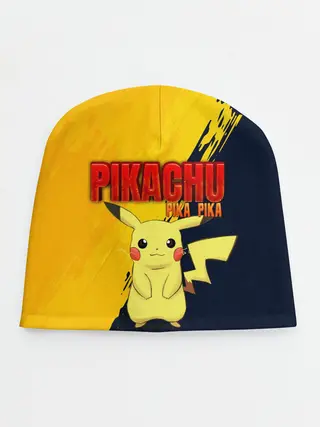 Детская шапка / PIKACHU PIKA PIKA | ПИКАЧУ