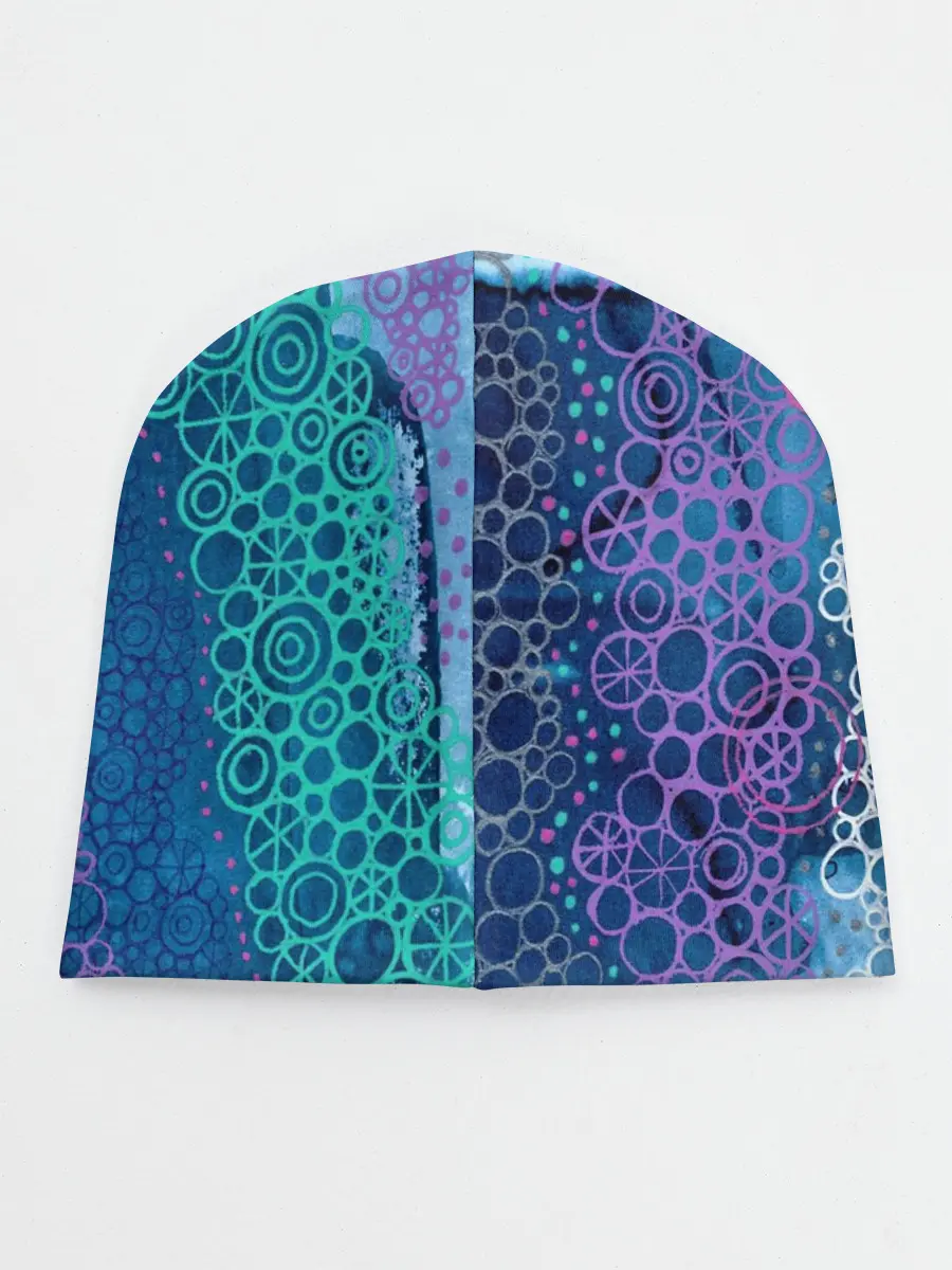 Детская шапка / Водопад красочной пены