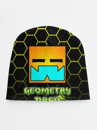 Детская шапка / Geometry Dash