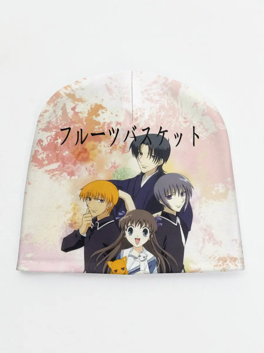 Детская шапка / Корзинка фруктов персонажи