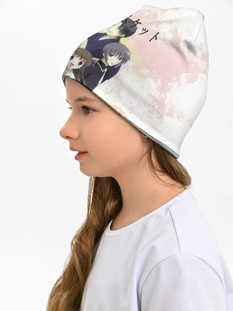 Детская шапка / Корзинка фруктов персонажи