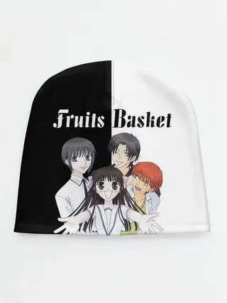 Детская шапка / Корзинка фруктов персонажи