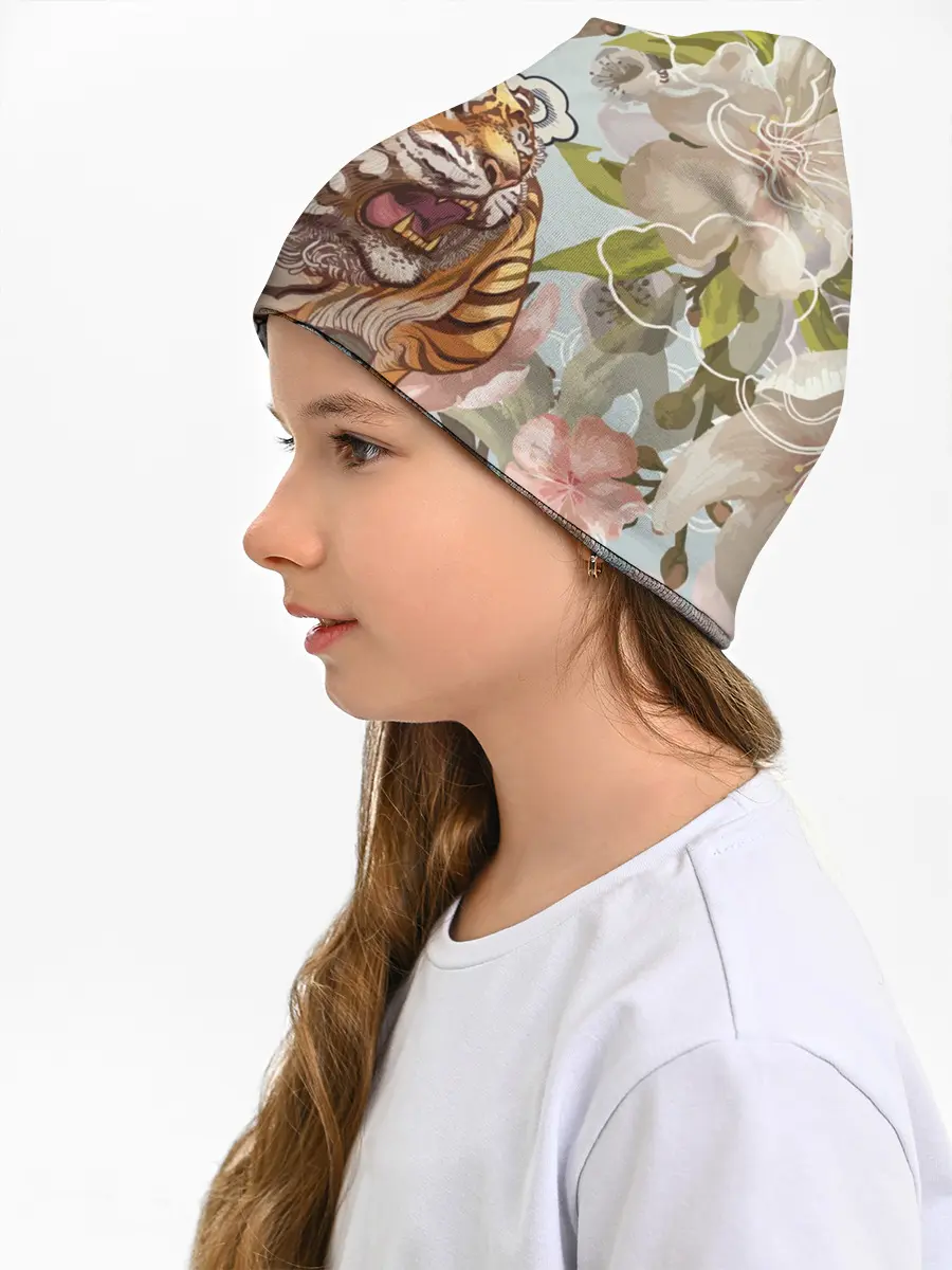 Детская шапка / Тигр в облаках