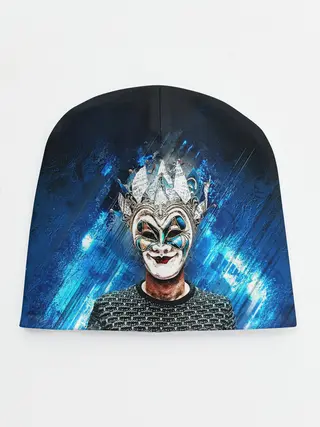 Детская шапка / Boris Brejcha Blue