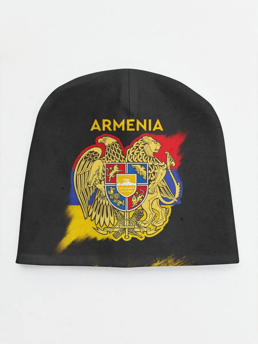 Детская шапка / Yellow and Black Armenia