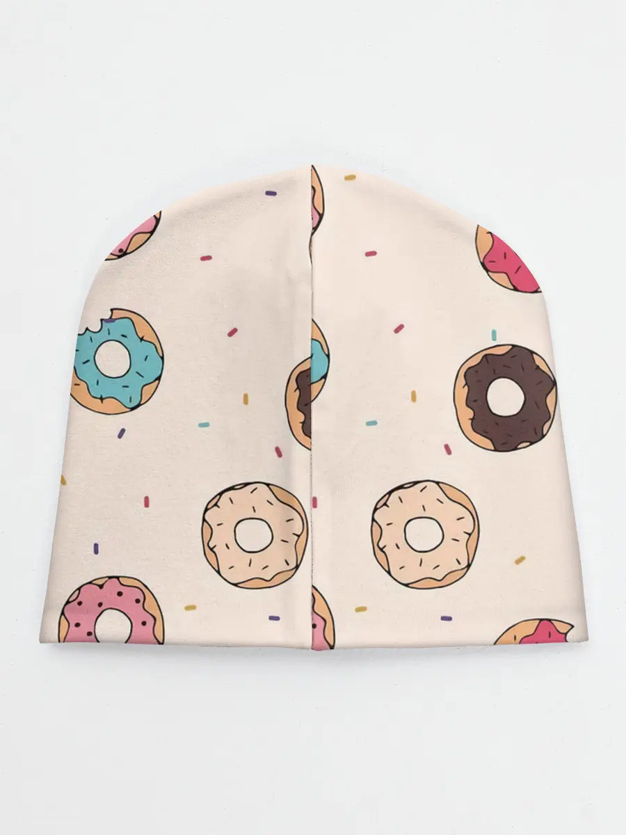 Детская шапка / Кусанные пончики
