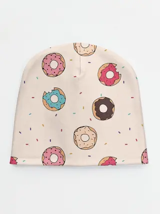 Детская шапка / Кусанные пончики