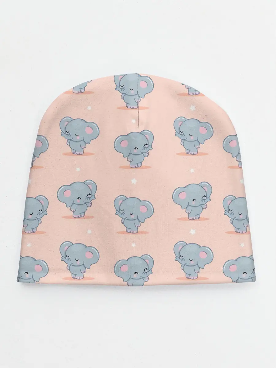Детская шапка / Слоники