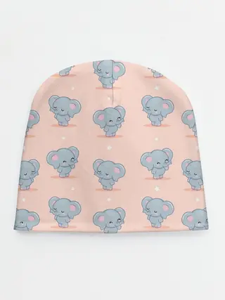 Детская шапка / Слоники