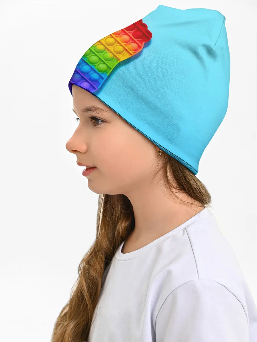 Детская шапка / ПОП ИТ СЛЕД НОГИ