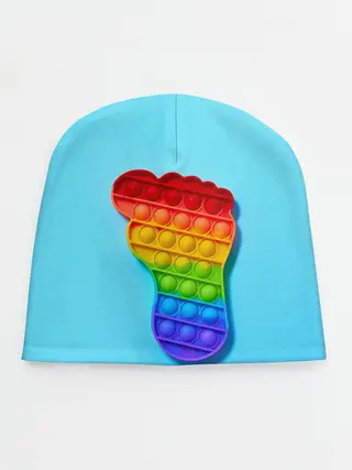 Детская шапка / ПОП ИТ СЛЕД НОГИ