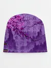 Детская шапка / фиолетовый китай