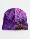 Детская шапка / фиолетовый китай