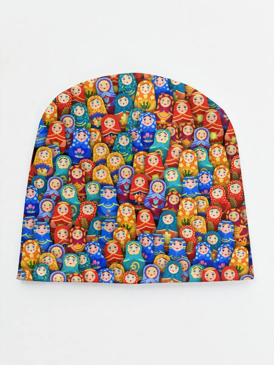 Детская шапка / Матрёшки