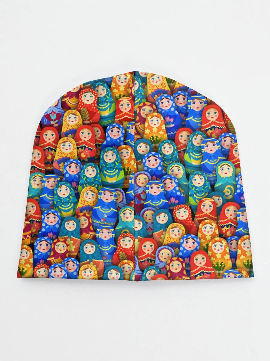 Детская шапка / Матрёшки