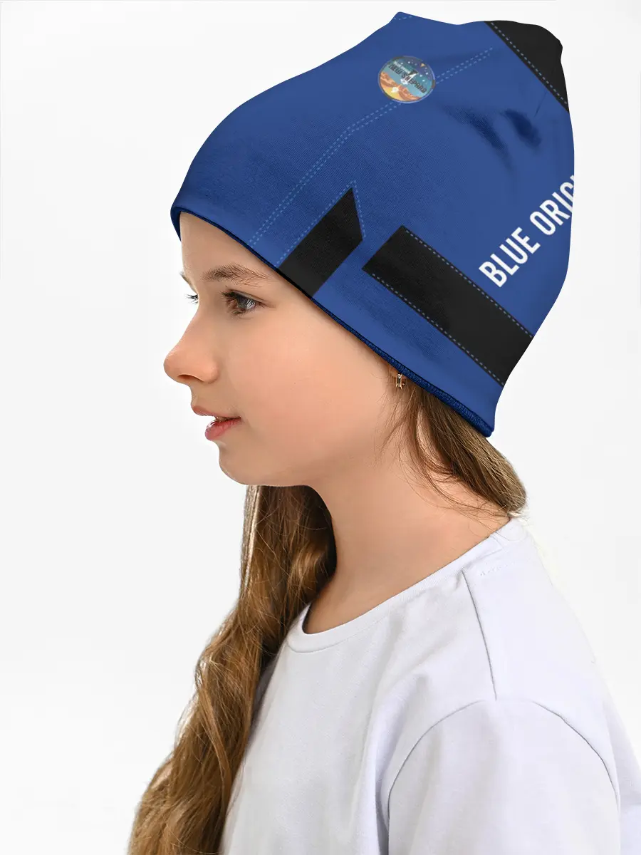 Детская шапка / Blue origin. Костюм астронавта