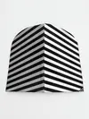 Детская шапка / Полосатый комбинированный узор