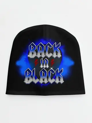 Детская шапка / BACK in BLACK AC/DC
