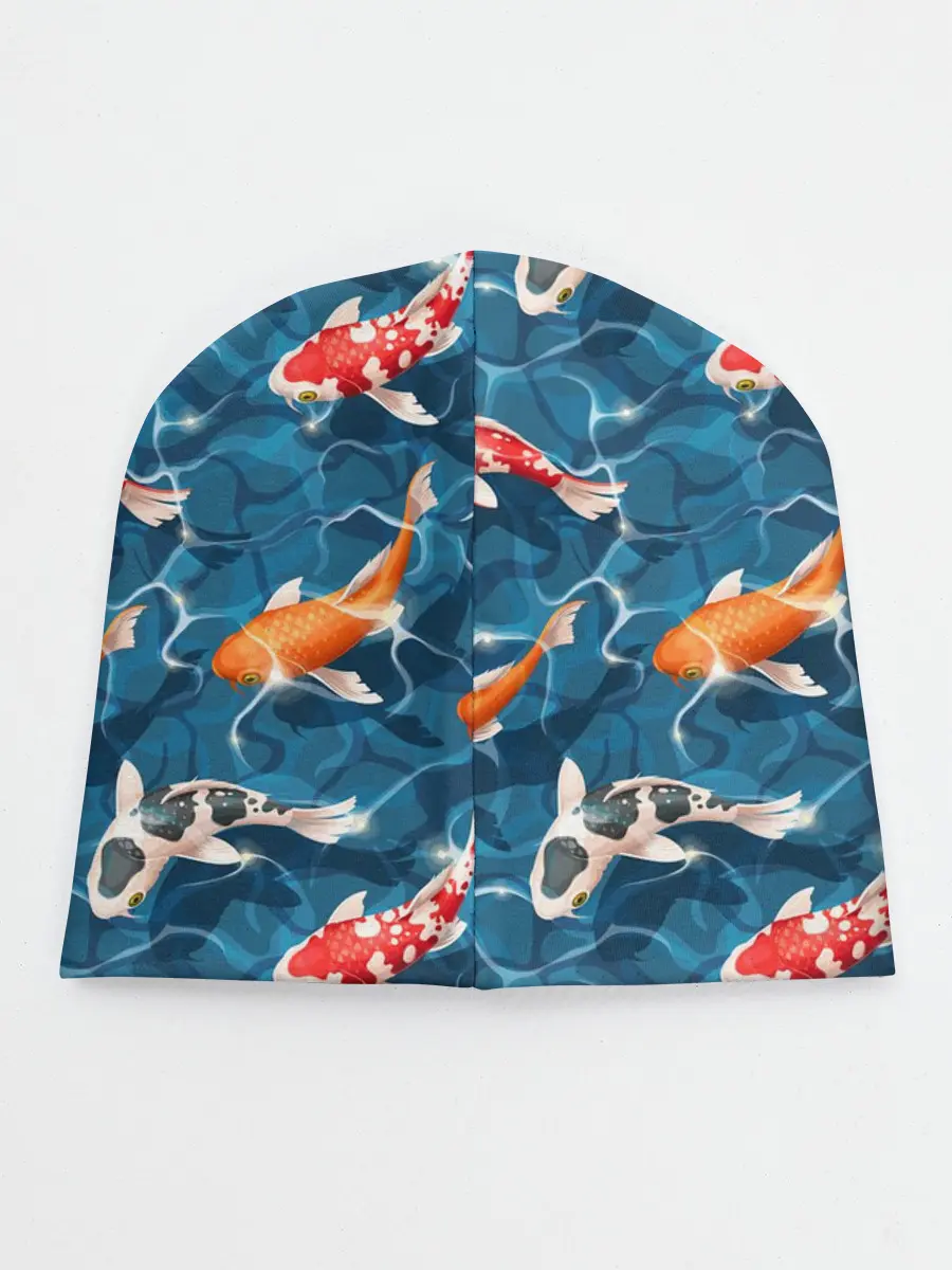 Детская шапка / Японские карпы