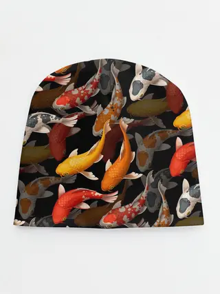 Детская шапка / Карпы кои | Японские карпы