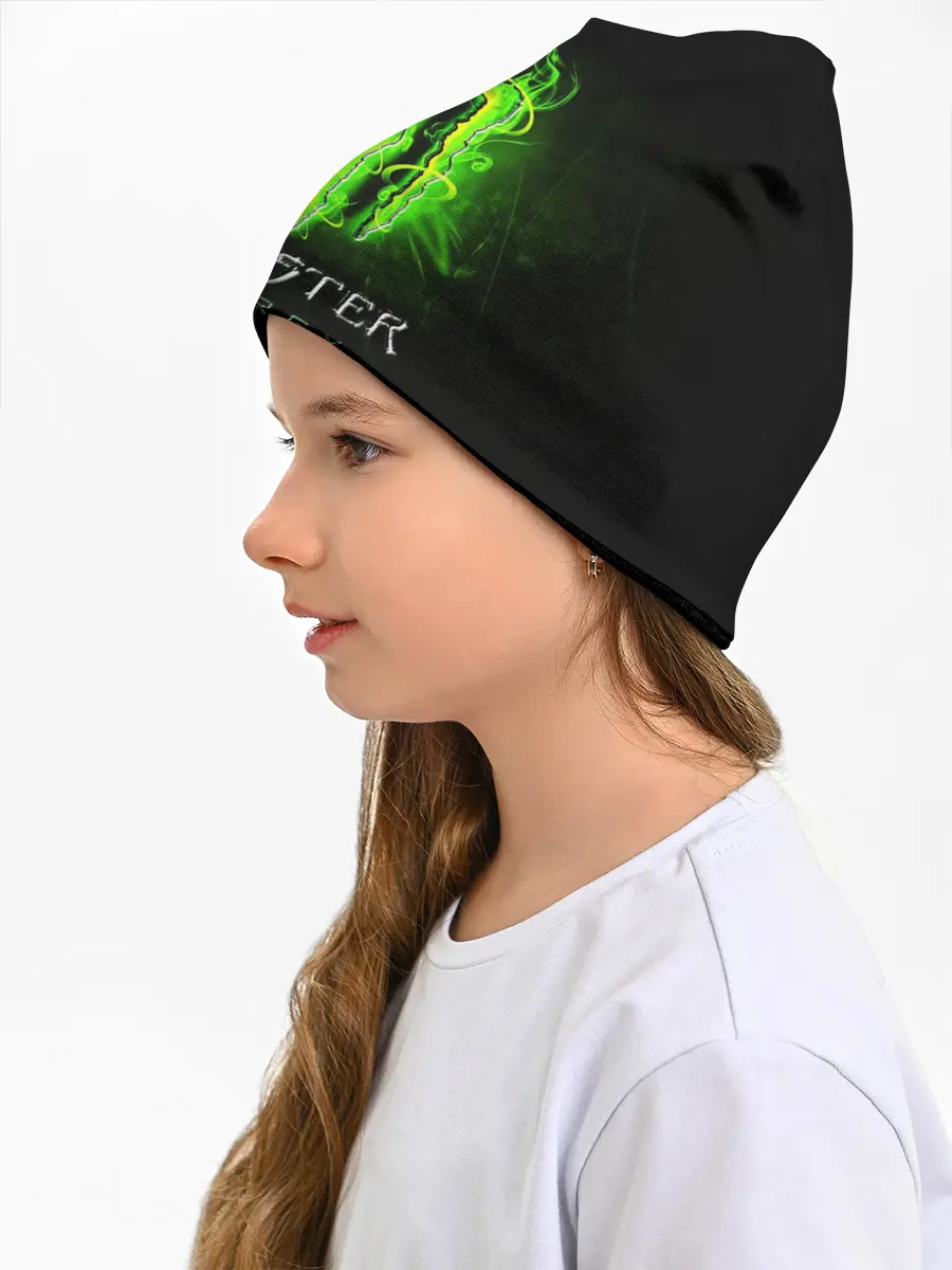 Детская шапка / MONSTER ENERGY NEON | НЕОН