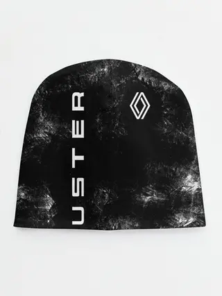 Детская шапка / Renault Duster | черный уголь