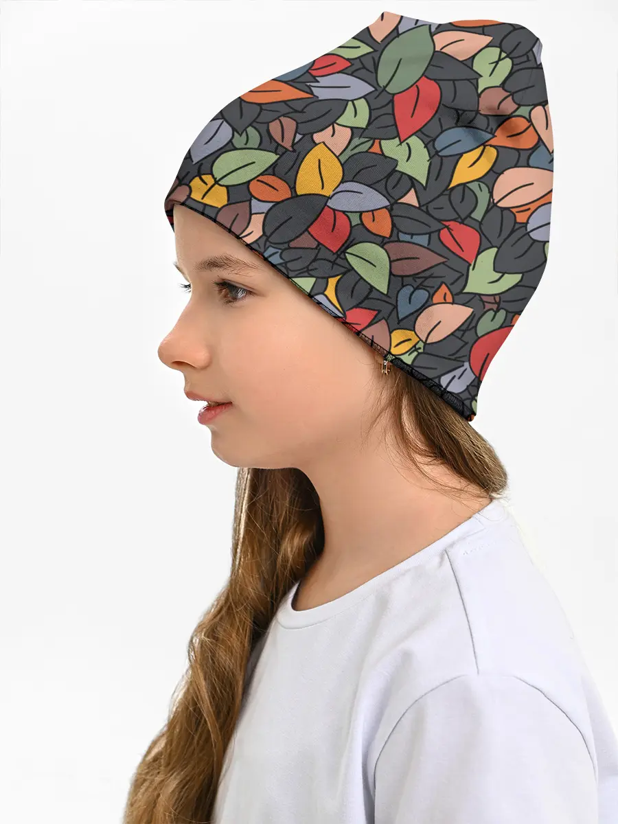 Детская шапка / Рисованная Осень