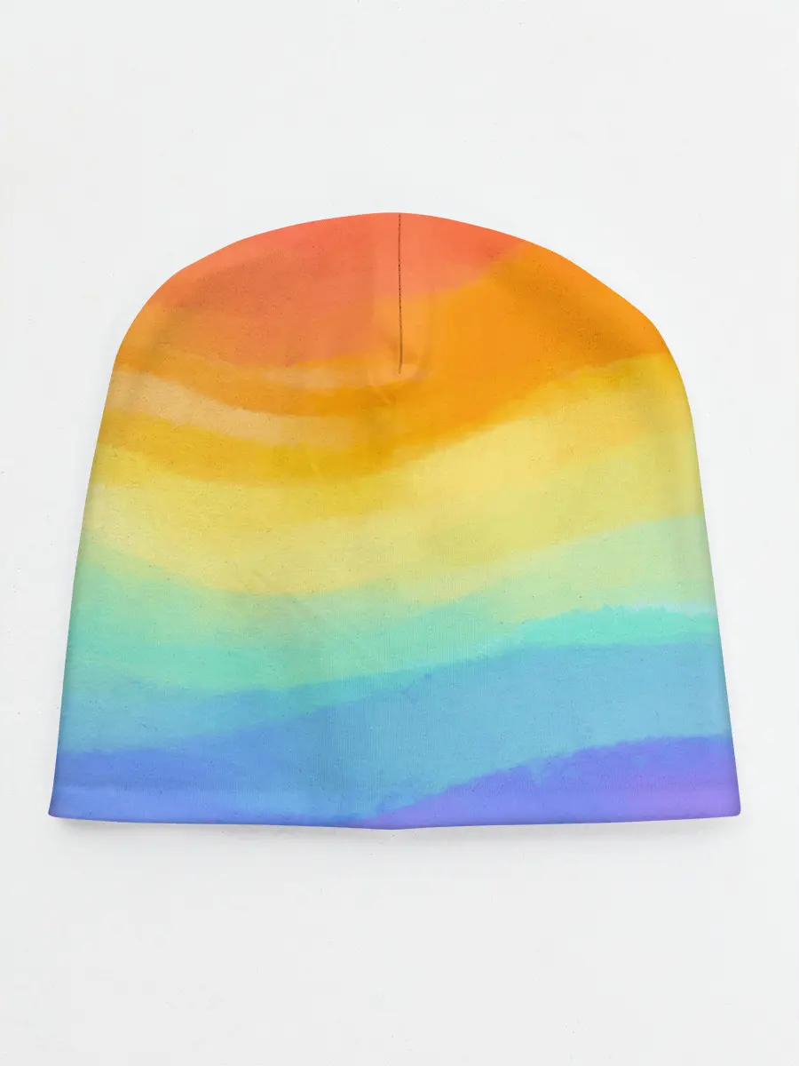 Детская шапка / РАДУЖНЫЕ ВОЛНЫ | RAINBOW WAVES