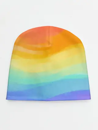 Детская шапка / РАДУЖНЫЕ ВОЛНЫ | RAINBOW WAVES