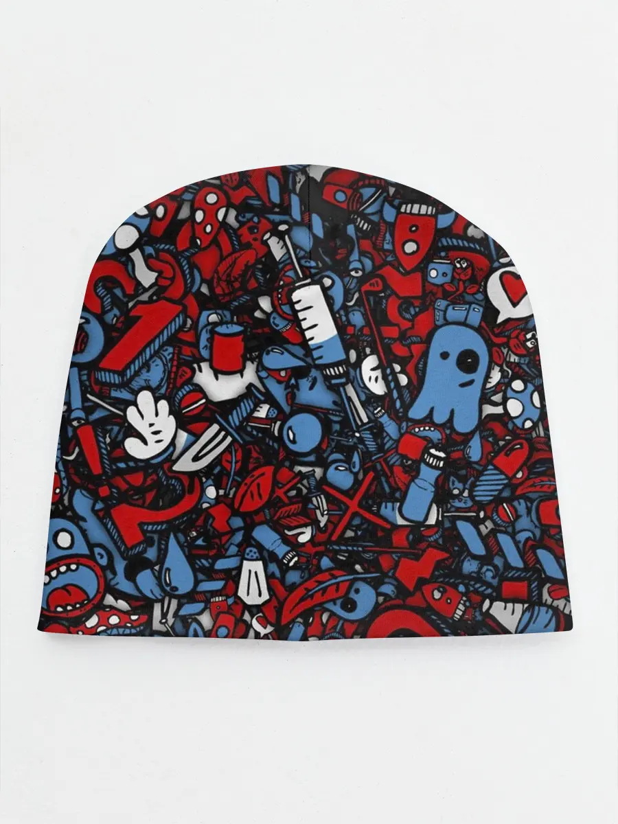 Детская шапка / RedBlue stikers
