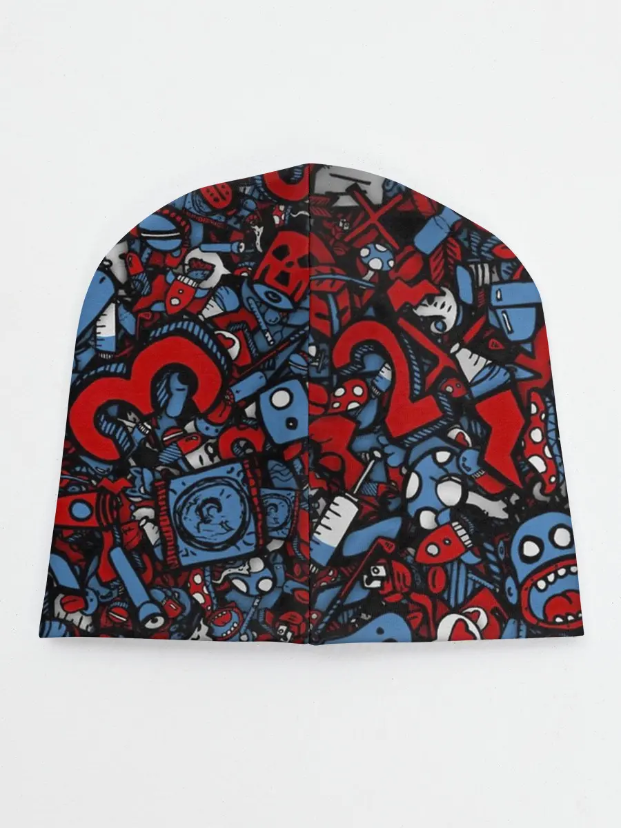 Детская шапка / RedBlue stikers